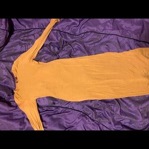 Fitted dress long sleeves